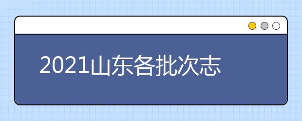 2021山東各批次志愿是如何設(shè)置？考生如何填報？